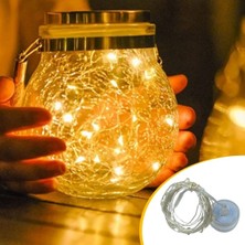 Hobilinka  Bakır Tel 3 Metre Dekoratif Aydınlatma Günışığı LED Işık Zinciri