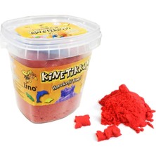 Lino Ln-500Kr Kinetik Kum Kovalı 500 Gram + 3 Adet Kalıp Kırmızı