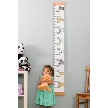 Esranın Dünyası Asılabilir Ahşap Duvar Boy Ölçer