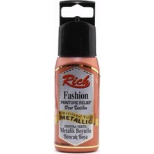 Rich Akrilik Boya Boncuk Boya 60 Cc Metalik Bakır 060-930