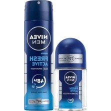 Esranın Dünyası Erkekler Için Ferahlatıcı Deodorant Seti - Sprey ve Mini Roll-On