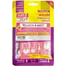 Esranın Dünyası Ton Balıklı ve Deniz Taraklı Krema Kedi Ödülü (60 gr - 5'li Paket)