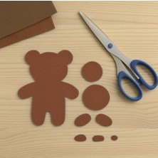 KİKA 50X70 Keçe Tabaka 10 Adet Kahverengi