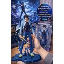 Toyfest Total Anime Solo Leveling Sung Jinwoo Figür 23 cm Pvc Deluxe Koleksiyon Anime Heykel