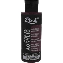 Rich Akrilik Boya 120 Cc Koyu Bordo 156