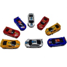Canem Oyuncak Metal Araba Seti 304927 (8 Li Set)
