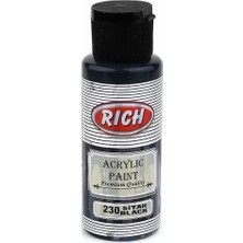 Rich Akrilik Boya 70 Cc Siyah 070-230