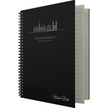 Dilman Black Book Not Defteri 16X22Cm 80 Yaprak Dik Çizgili 6619