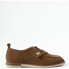 Dericia Shoes Glamour Hakiki Deri Süet Kadın Günlük Rahat Casual Ayakkabı
