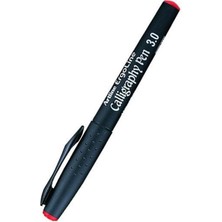 Artline Supreme Calligraphy Pen Kaligrafi Kalemi Kesik Uç 3.0 Mm Kırmızı LV-A-EPF-243 RED (12 Li Paket)