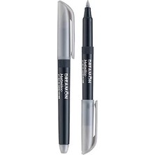  lineplus keçeli kalem fırça uçlu dreamon gümüş 360675 (12 li paket)