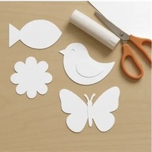 KİKA  Fon Kartonu 10 Adet 50X70 Beyaz