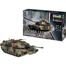 Esranın Dünyası 1:72 Ölçekli M1A1 AIM(SA)/M1A2 Abrams Model Kit
