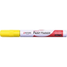 Penac Markör Paint Boya Kalemi Sarı Yuvarlak Uçlu 2-4Mm OT0140-YL (12 Li Paket)