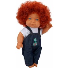 Sunman Oyuncak Curly Kıvırcık Saçlı Bebek 35Cm S01030151 (Karışık Renk 1 Adet)