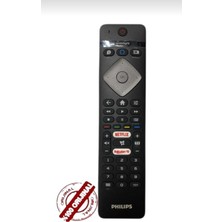 Philips Ambilight Tuşlu Ses Komutlu 65PUS7805/62 70PUS8105/12 Tv Kumanda (Orjinal)