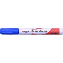 Penac Markör Paint Boya Kalemi Mavi Yuvarlak Uçlu 2-4Mm OT0140-BL (12 Li Paket)
