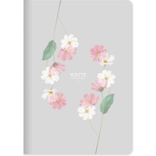 Keskin Color Defter A5 96 Yaprak Çizgili Sert Kapak Start Gri Not Defteri 410391-99