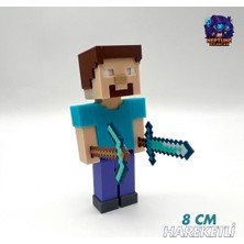 Neptune3D Herobrine Hareketli Figürü (Minecraft)