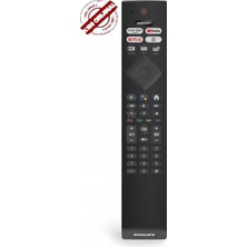 Philips Ses Komutlu 50PUS8548 Pus ve OLED Serisi Uyumlu Tv Kumandası [ Orjinal ] Yetkili Servis
