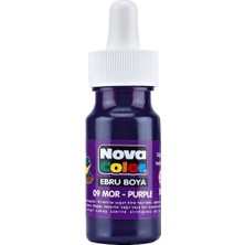 Nova Color Ebru Boya Mor nc-248 (12 Li Paket)