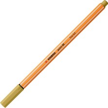 Stabilo Fineliner Point 88 İnce Keçe Uçlu Kalem 88 Point 0.4 Mm Açık Haki 88/66 (10 Lu Paket)