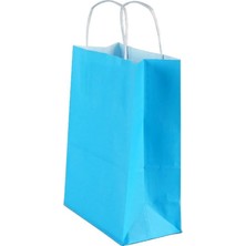 Umur Karton Çanta (Hediye Çantası) 12X32X40 Cm Mavi (50 Li Paket)