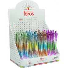 Taros Unick Color Versatil Kalem 0,7 Mm (Mekanik Kurşun Kalem)Metalik Cool 48 Li 6771 (48 Li Paket)