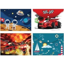 Noki Baskılı Çıtçıtlı Dosya Evrak Zarfı Erkek 3105 (12 Li Paket)