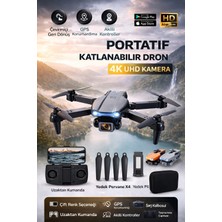 HMO Store UHD Kameralı Drone | Wi-Fi Bağlantı | Katlanabilir Yapı | 10-12 Dk Uçuş