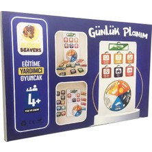 Moon Beavers Günlük Planım Eğitici Ahşap Oyuncak