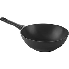 Esranın Dünyası Granit Kaplamalı Wok Tava - 30 Cm, Ergonomik Tasarım