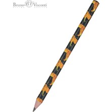 Bruno Visconti Kurşun Kalem Happy Graphix Jumbo 4B 3,5 Mm Leopard 21-0062/36 (30 Lu Paket)