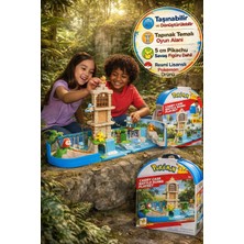 Toyfest Pokémon Taşıma Çantası Dövüş Harabeleri Oyun Seti Sırt Çantası 5 cm Pikachu PKW4046