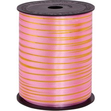  vagon rabant (rafya) 5 mm x 200 metre yaldızlı pembe 4024 (2 li paket)