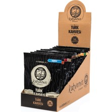 Kahvemis Aromalı Türk Kahvesi  12X100 gr – Orta Kavrulmuş – Aromalı Taze Öğütülmüş