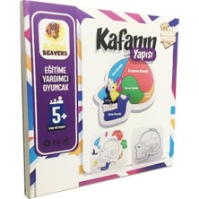 Moon Beavers Kafanın Yapısı Eğitici Katmanlı Ahşap Oyuncak
