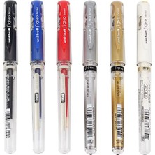 Uni Imza Kalemi & Davetiye Kalemi 6 In 1 S-M-K / Altın-Gümüş-Beyaz UM-153
