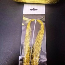 Eagenset Metallic Yarn Sim Ipliği Altın Rengi Poşet Çapari Simi 40 Metre
