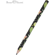 Bruno Visconti Kurşun Kalem Happy Graphix Jumbo 4B 3,5 Mm Botanik 21-0062/32 (30 Lu Paket)