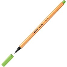 Stabilo Keçe Uçlu İnce Kalem 0,4 Mm Fıstık Yeşili 88/34 (10 Lu Paket)