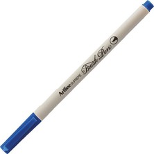 Artline Supreme İnce Fırça Uçlu Markör Kalem Mavi Lv-A-Epfs-F Blue LV-A-EPFS-F (12 Li Paket)