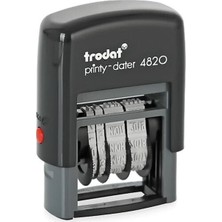 Trodat Tarih Damgası (Tarih Kaşesi) Ma, Mavi Keçeli 4820