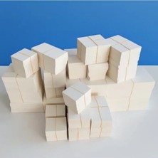 Esranın Dünyası Boş Kartvizit ve Not Kartı Seti - 250 Adet, Beyaz