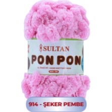 Sultan Pon Pon El Örgü Ipi Battaniye Ipi 914 / 5 Adet