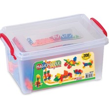 Dede Oyuncak Magic Lego Puzzle Küçük Box 200 Parça 03147