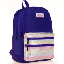  kaukko okul sırt çantası magic dreams leather navy blue k1723