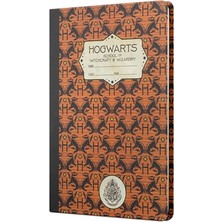 Mabbels Harry Potter Hogwarts Hafflepuf Sert Kapak Butik Not Defteri Kahverengi 80 Yaprak Çizgisiz 15X21Cm Dft-388180