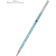 Bruno Visconti Kurşun Kalem Happygraphix Sincaplar 21-0030/36 (50 Li Paket)
