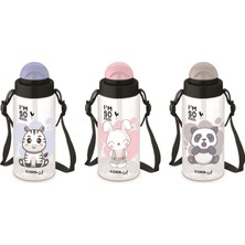 Gıpta Matara (Suluk) Nice Pipetli Tritan 500 Cc K7529 (Karışık Renk 1 Adet)